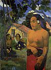 Paul Gauguin Canvas Paintings - Where Are You Going 2